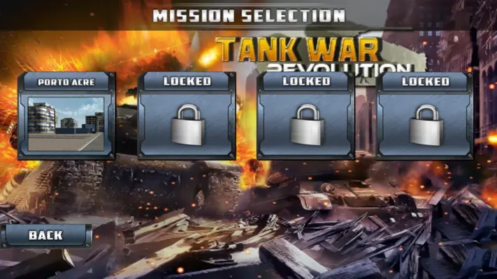 Tank war revolution android App screenshot 1